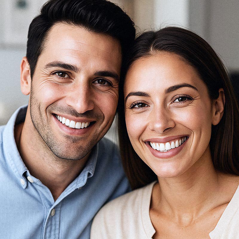 odontologia en envigado medellin - Pareja sonriendo